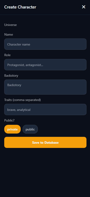 Universe discovery feed